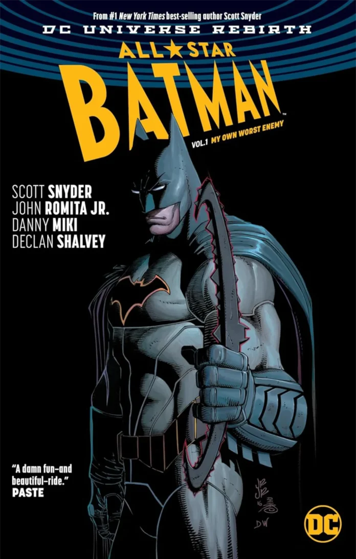 ALL-STAR BATMAN TOM 1- MÓJ NAJWIĘKSZY WRÓG ALL-STAR BATMAN TOM 1: MÓJ NAJWIĘKSZY WRÓG