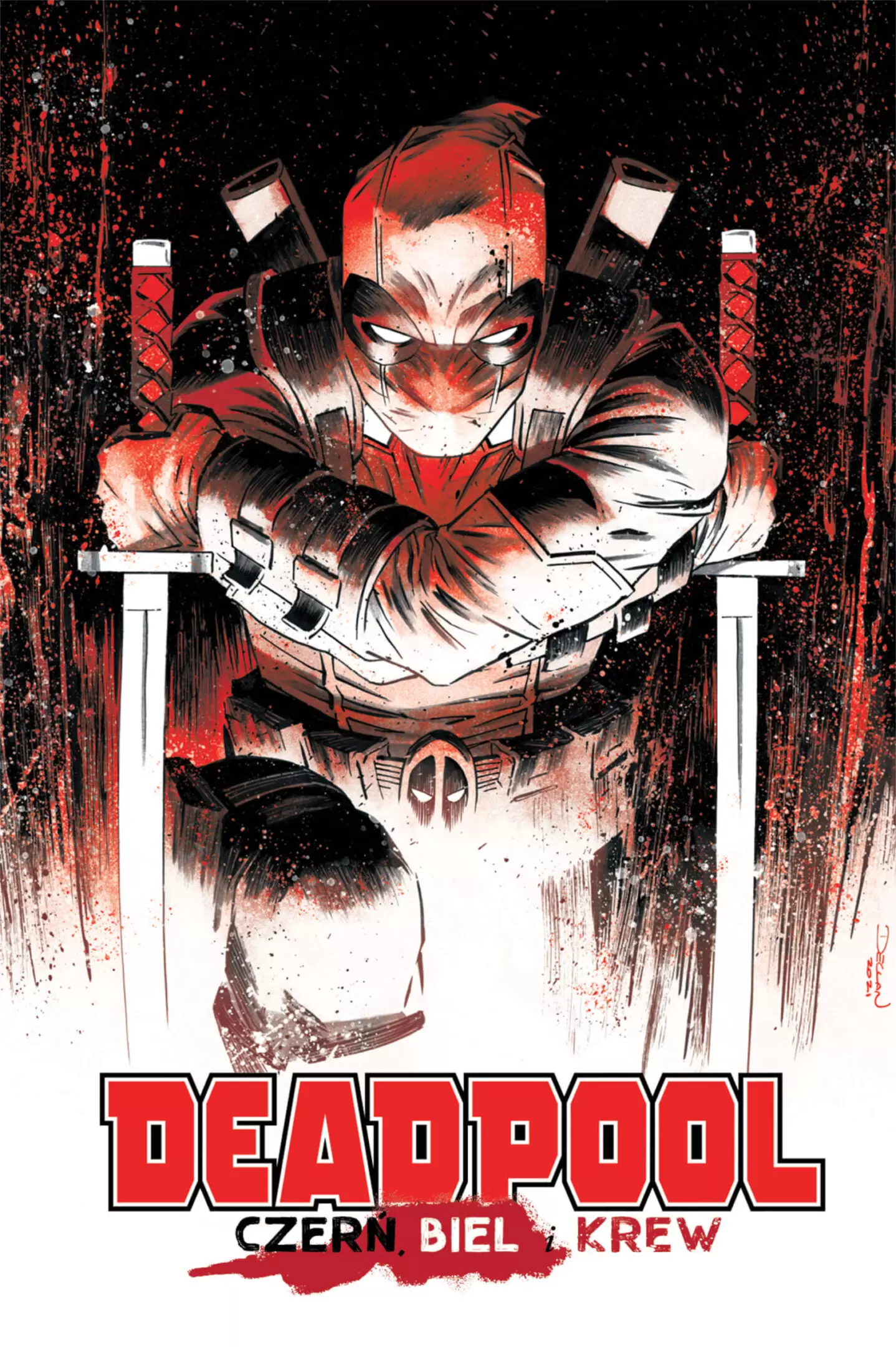 Deadpool Czerń Biel i Krew