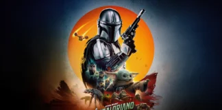 Mandalorian i Grogu wall2